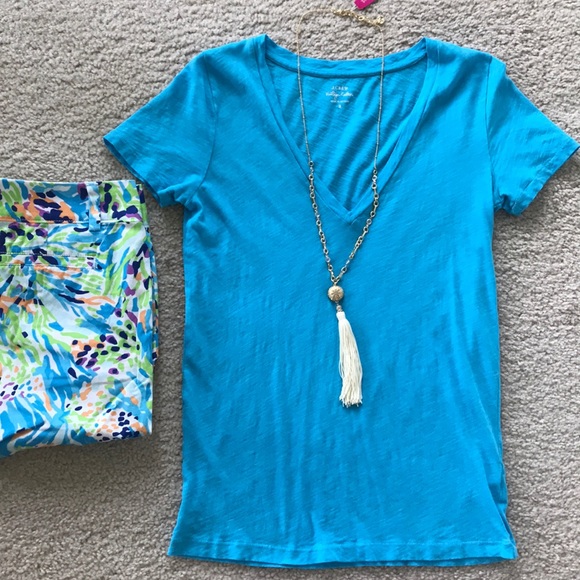 J. Crew Tops - J. Crew Vintage Cotton Short Sleeve Tee